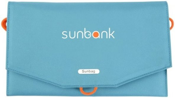 Sunbank Sunbag Güneş Enerjili (Solar) Çanta Mavi