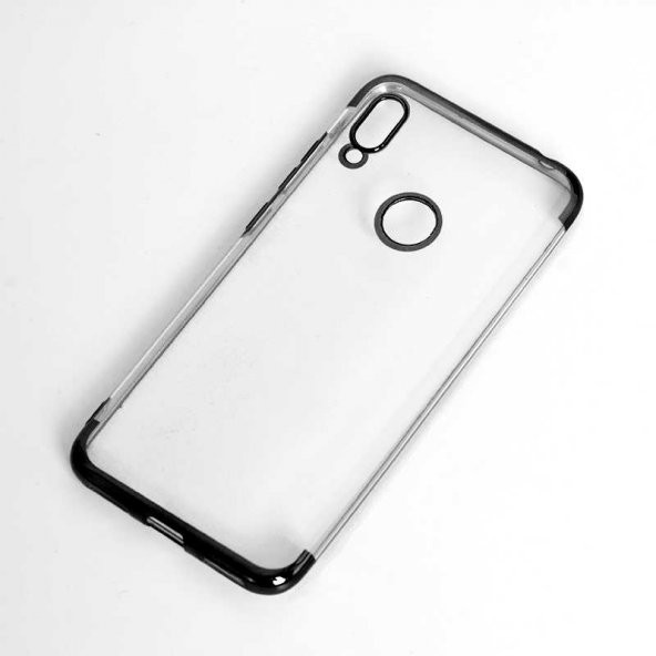 Huawei Honor 8A Y6 2019 Kılıf Zore Dört Köşeli Lazer Silikon Kapak + Cam Ekran Koruyucu Hediye - 9