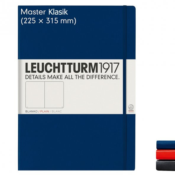 Leuchtturm1917 Master Klasik (A4+), 233 Sayfa Not Defteri,