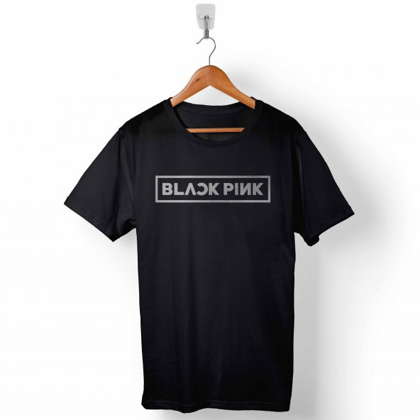 BLACK PINK BLACKPINK LOGO ERKEK TİŞÖRT