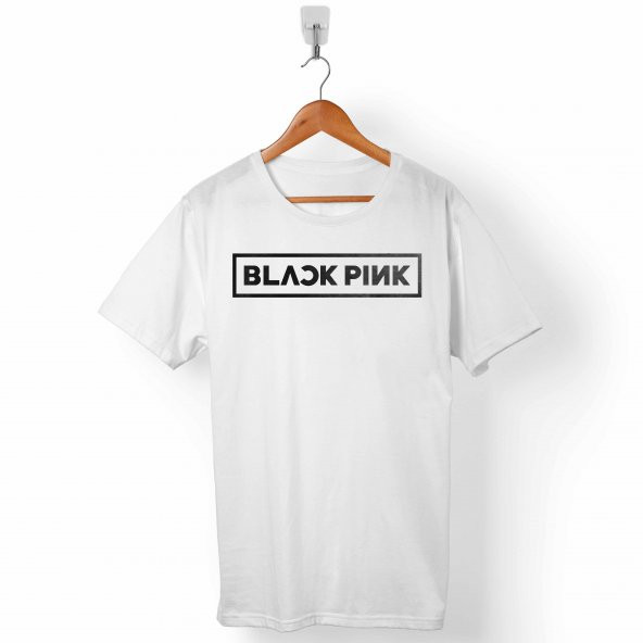 BLACK PINK BLACKPINK LOGO ERKEK TİŞÖRT - 2