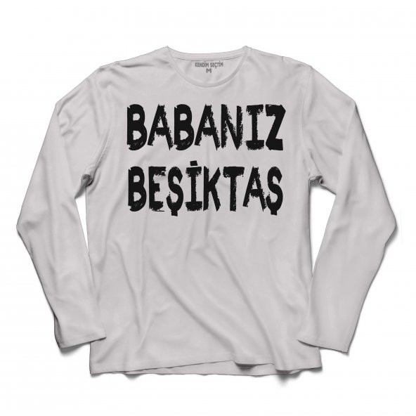 BABANIZ BEŞİKTAŞ 1903 BJK ÇARŞI KARA KARTAL UZUN KOLLU TİŞÖRT - 2