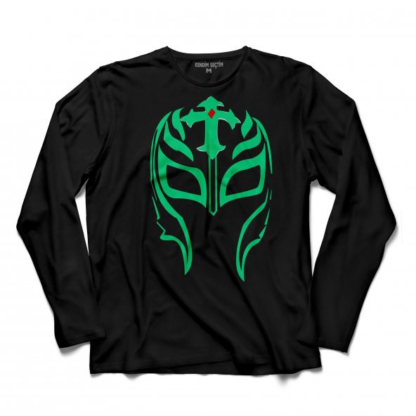 REY MYSTERIO WWE AMERİKAN GÜREŞİ BOOYAKA 619 UZUN KOLLU TİŞÖRT - 1