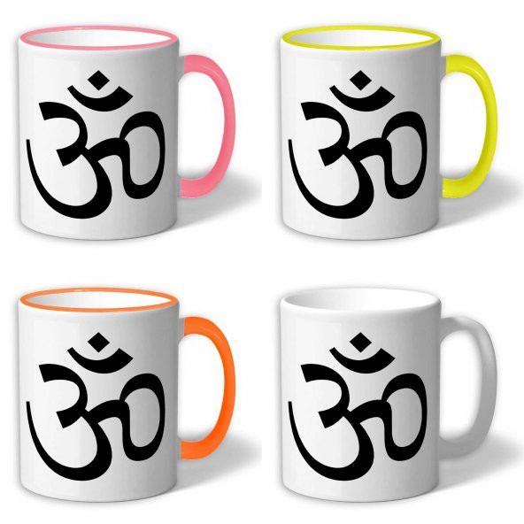 AUM OHM OM SEMBOLÜ SYMBOL FİZİK FORMÜLÜ KUPA BARDAK - Resim 2