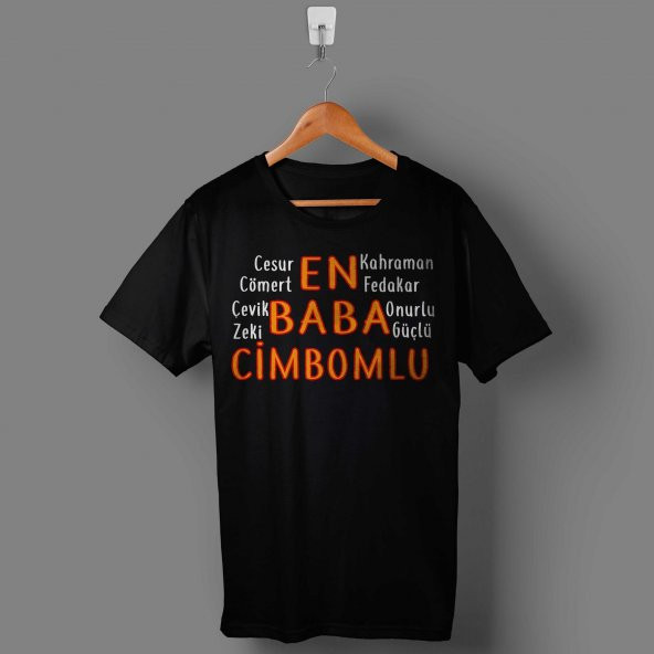 BABALAR GÜNÜ GALATASARAY EN BABA CİMBOMLU CİMBOMBOM ERKEK TİŞÖRT - 1