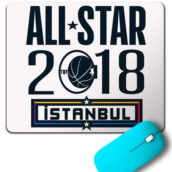 BASKETBOL ALL STAR İSTANBUL NBA BASKETBALL 2018 MOUSE PAD