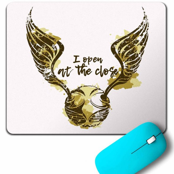 GOLDEN SNITCH HARRY POTTER I OPEN AT THE CLOSE MOUSE PAD