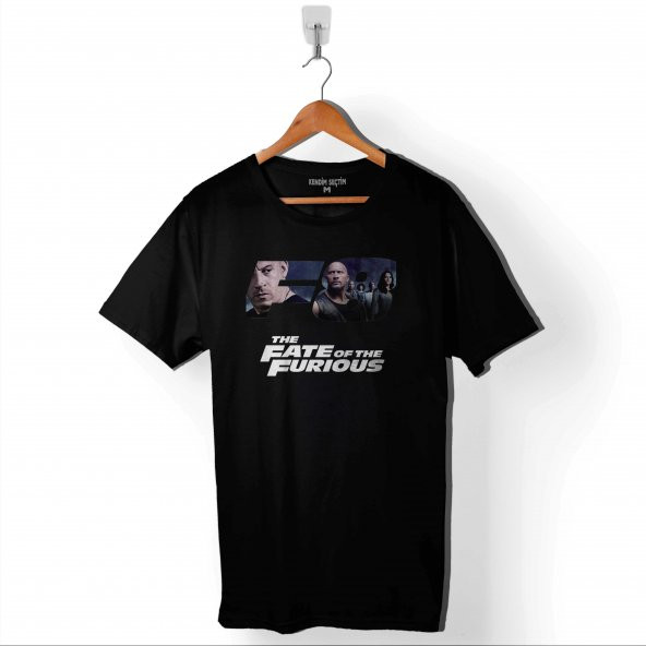 FAST AND FURIOUS 8 HIZLI VE ÖFKELİ VIN DIESEL ERKEK TİŞÖRT - 1