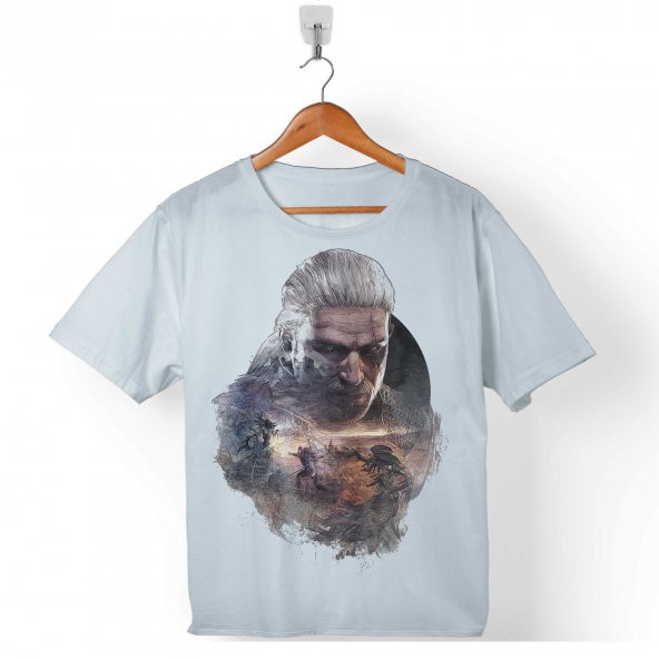 THE WITCHER 3 AVATAR WILD HUNT ONLINE OYUN WOLF ÇOCUK TİŞÖRT - 2