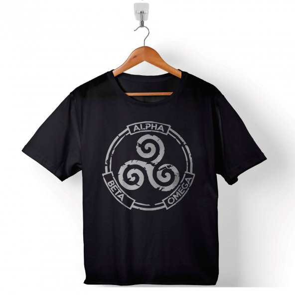 ALPHA ALFA BETA OMEGA TEEN WOLF ÇOCUK TİŞÖRT - 1