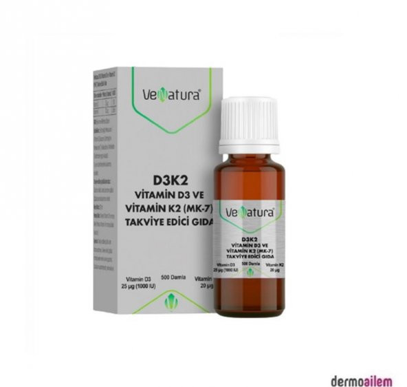 Venatura D3-K2 Damla 20 ml