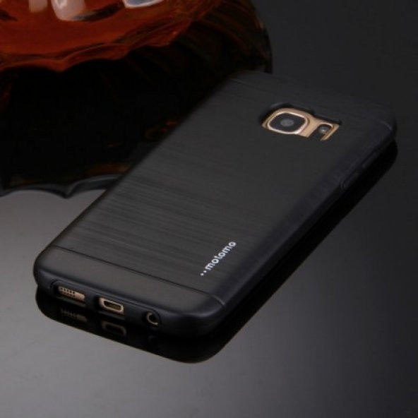 Samsung Galaxy S7 Edge Motomo Ultra Koruma Arka Kapak Kılıf