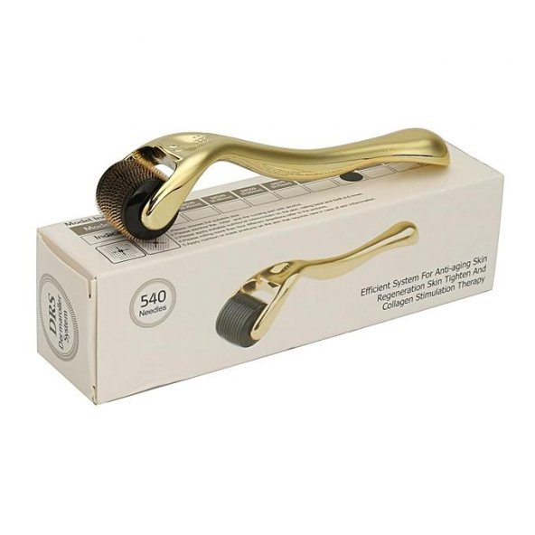 Dermaroller Gold 540 Titanyum İğneli 1mm - 3