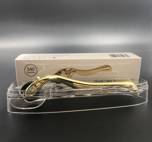 Dermaroller Gold 540 Titanyum İğneli 1mm - 4