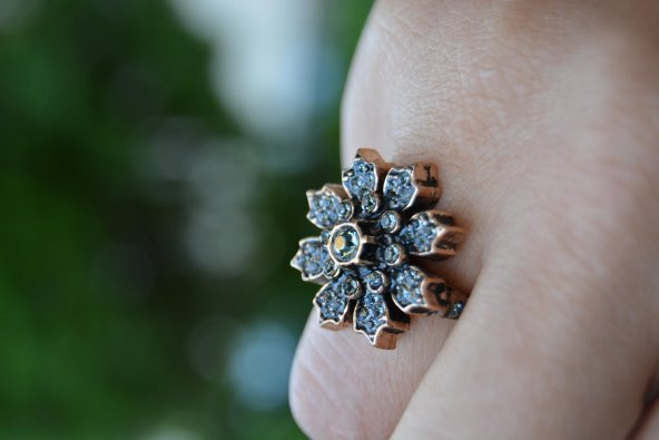 STONEAGE JEWELLERY Kar Tanesi Bayan Yüzük - 2