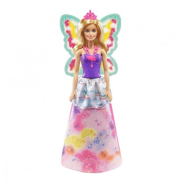 Barbie Dreamtopia Denizkızı ve Peri Dönüşen Prenses FJD08