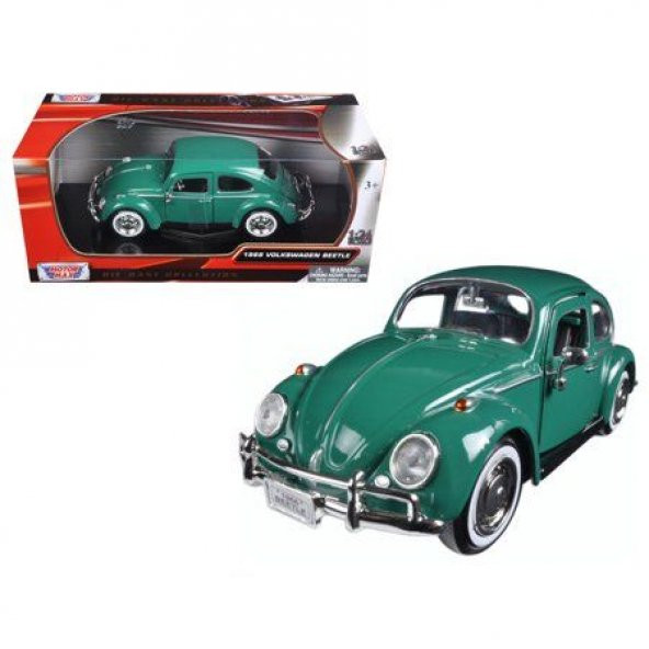 1:24 1966 Volkswagen Beetle Yeşil