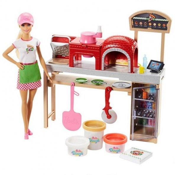 Barbie Lezzetli Pizza Yapıyor Oyun Seti FHR09