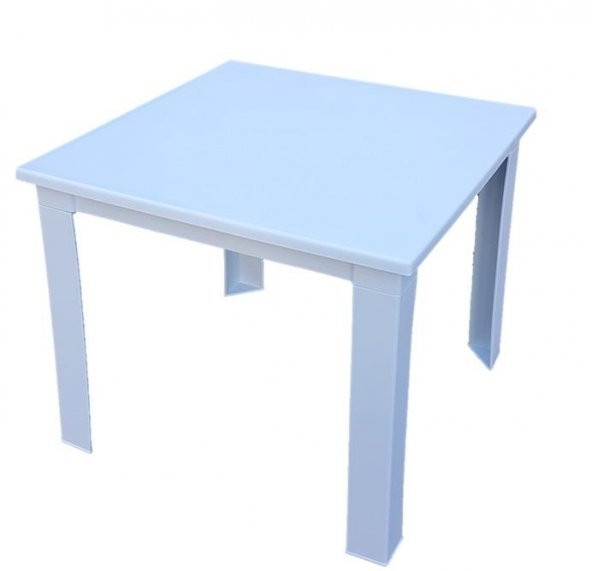 Çocuk Masası Plastik Beyaz H40 1-3 Yaş İçin