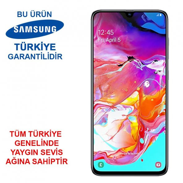SAMSUNG GALAXY A70 128GB-BEYAZ-(Samsung Türkiye Garantili)