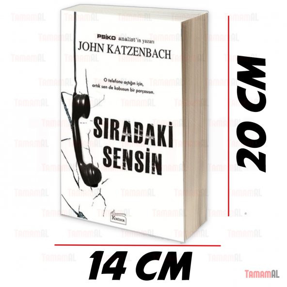 SIRADAKİ SENSİN (PSİKO ANALİZ in YAZARI) JHON KATZENBACH ROMAN - 3