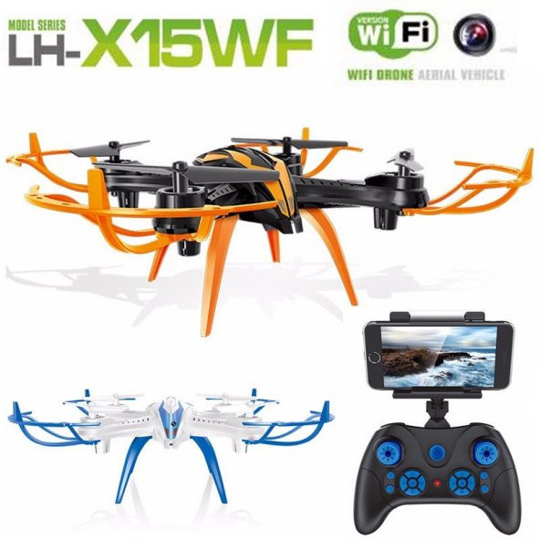 Lh-X15W Wifi Kameralı 2.4Ghz Drone Quad Helikopter Anlık Canlı İz