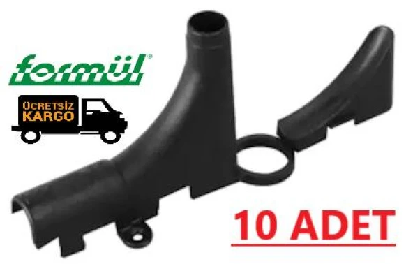 Formül Köşe Düzeltici Ayak KILIFLI YERDEN ISITMA BORU İÇİN (10 Adet) - 5