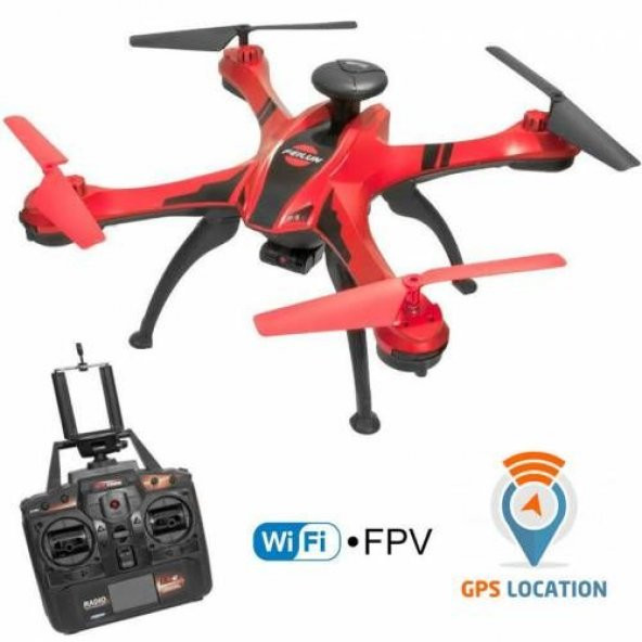 FX176C1 Wifi Kameralı Drone GPS Destekli Quadcopter Pro Helikopter