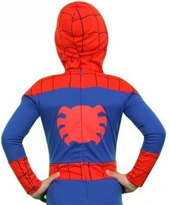 Spiderman Örümcek Adam Kostümü Orjinal 2-3 Yaş