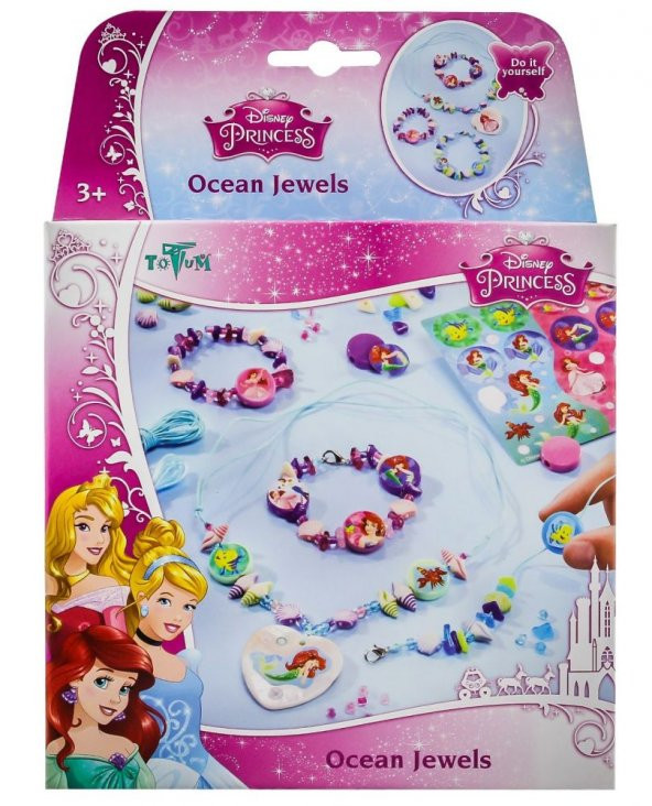 Disney Prenses Deniz Kabuklu Bileklik Tasarım Seti