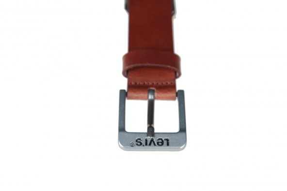 LEVİS ERKEK HAKİKİ DERİ KEMER 38016-0123 KAHVERENGİ - 3
