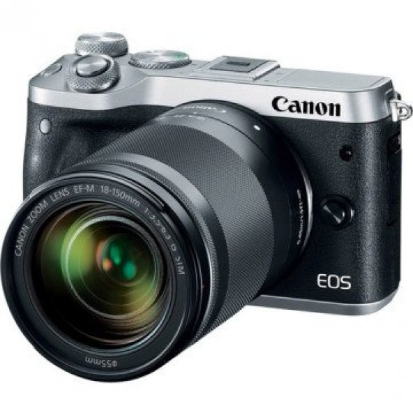 Canon EOS M6 + 18-150mm Lens Aynasız Fotoğraf Makinesi