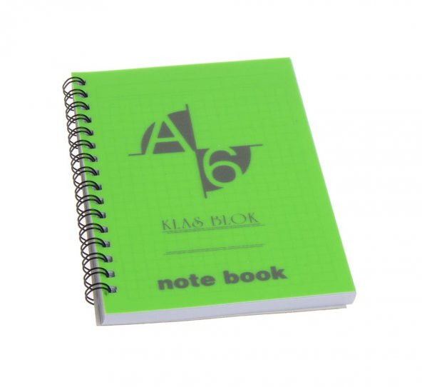 Klas Blok A6 PP Kapak Spiralli Bloknot 12 li - 2