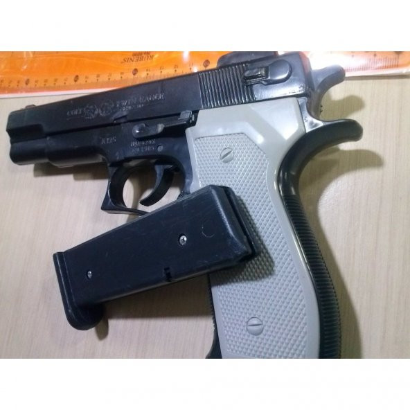 Beretta Colt Boncuklu tabanca şarjörlü silah + 10 Paket MERMİ - 2