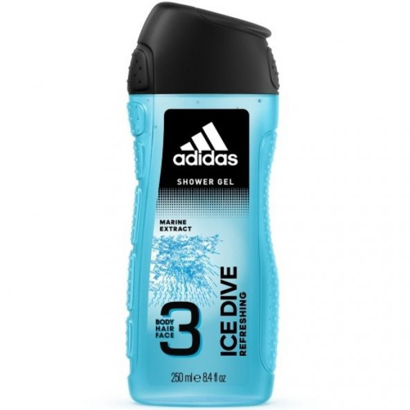 Adidas Ice Dive 3 Duş Jeli 250ml