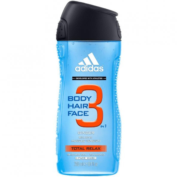 Adidas Duş Jeli Hair&Body Total Relax 250 ml