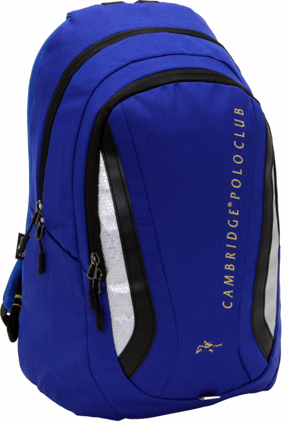 Cambridge Polo Club Plcan1654, Laptop Sırt Çantası, Saks Mavi