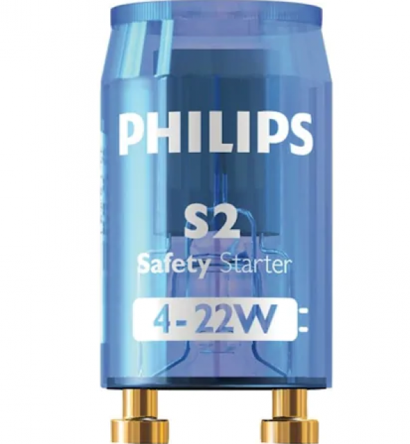 Philips Floresan Ampul Starteri Ateşleyici S2 4-22W
