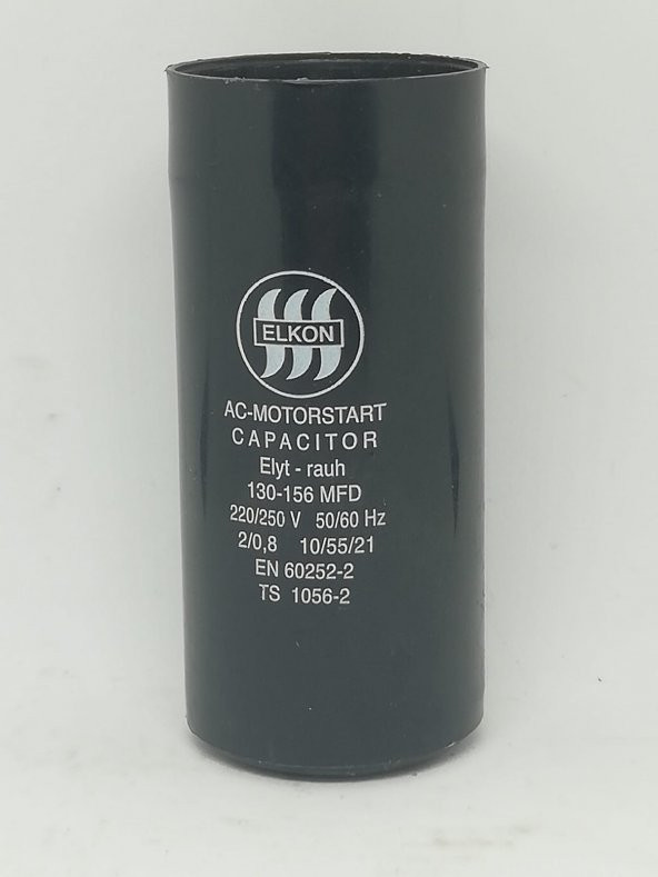 130-156 MFD Mikrofarad 220/250V İlk Hareket Kondansatör