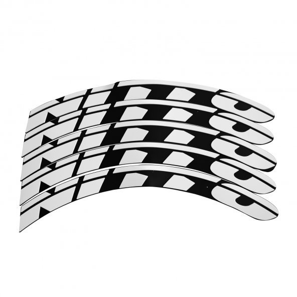 YENİ ÜRÜN ORJİNAL NİTTO 3D LASTİK YAZISI TİRE STİCKER - 2