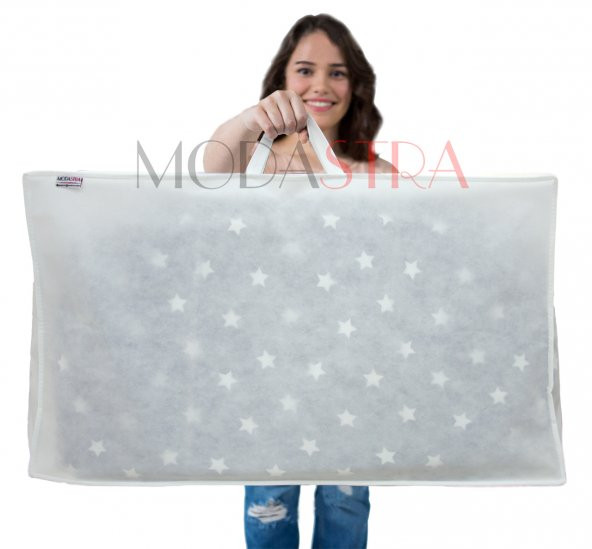 Modastra Babynest Puantiye ve Somon Kombin Lüx Baby Nest - 2