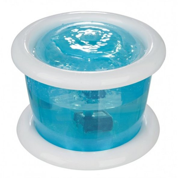 Trixie köpek otomatik su kabı, 3lt, mavi/beyaz