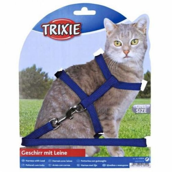 Trixie kedi göğüs tasma seti 22-42cm/10mm