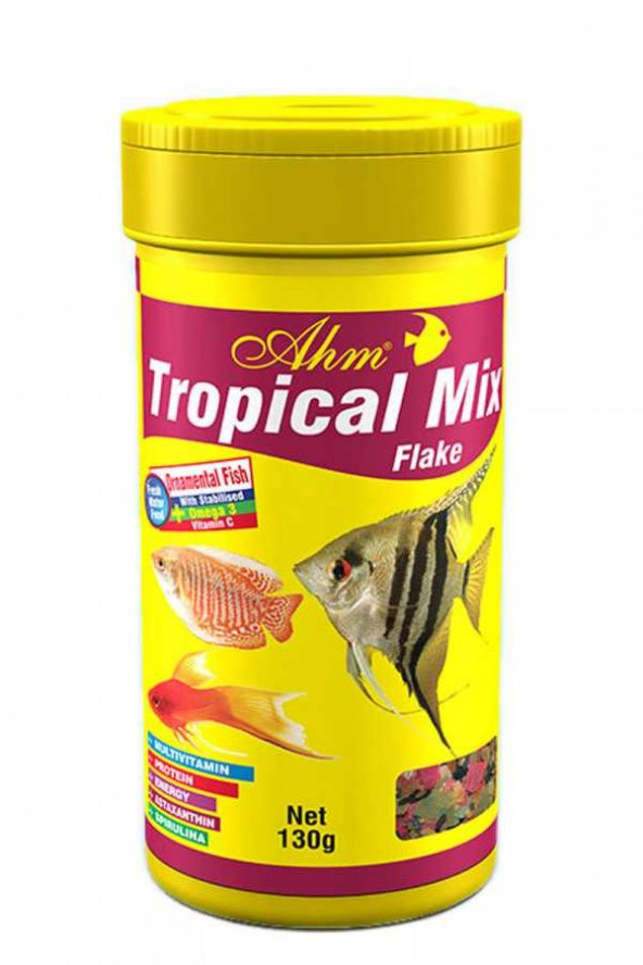 Ahm Tropical Mix Flake 250 ml skt: 01/2026
