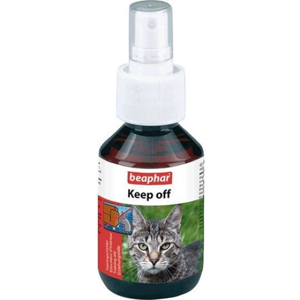 Beaphar Keep Off Kedi Uzaklaştırıcı Spray 100 ml. Skt:05/20228