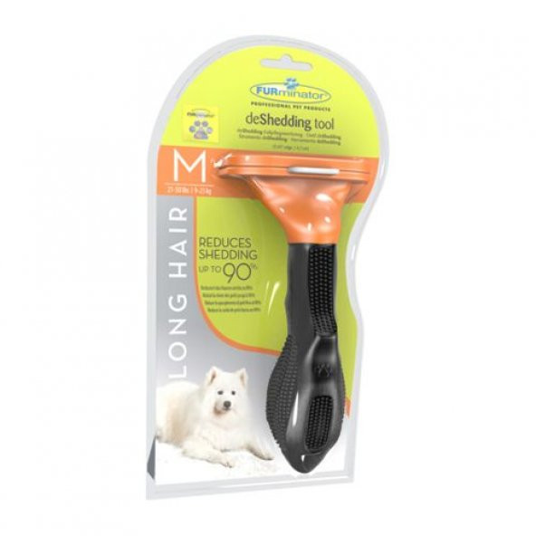 Furminator Long Hair M Dog Turuncu Yeni Seri Orjinal Garantili Bandrollü Ürün