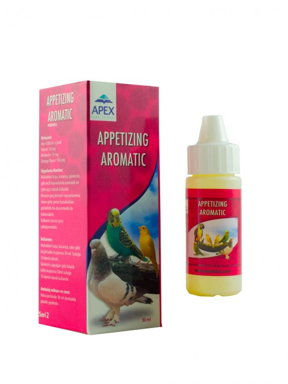 Apex Appetinzing İştah Açıcı Aromatik Kuş Takviyesi 30ml