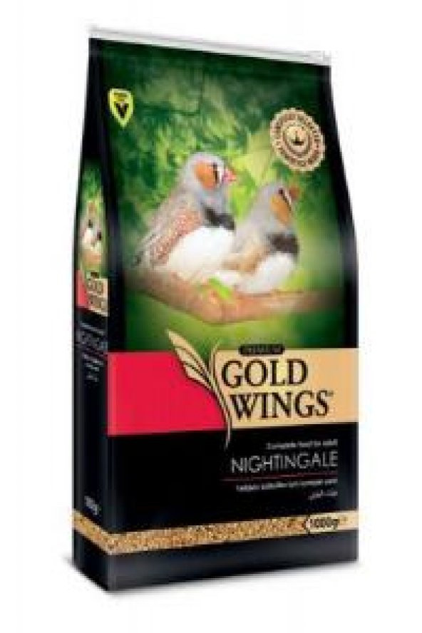 Gold Wings Premium Bülbül Yemi 1 kg Skt:09/2024