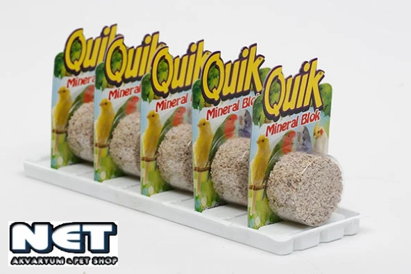Quik Mineral Blok Kutulu Tekli 1 adet Skt:04/2027 - 2