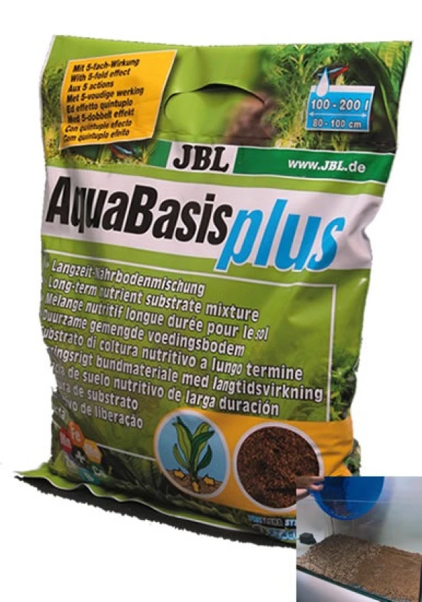 Jbl Aqua Basis Plus 2.5 lt Bitki Tabanı Kumu